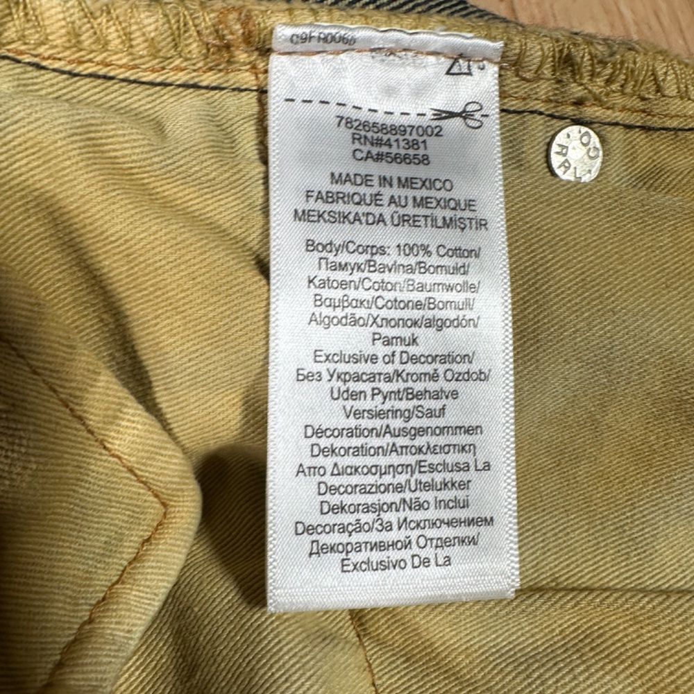 Ralph Lauren Double RL RRL Jeans Size W29XL32 Slim Narrow Brand New With Tags - Picture 12 of 12